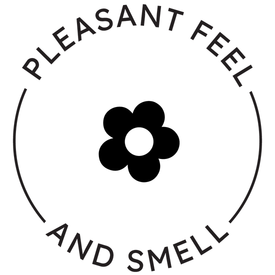 pleasant feel and smell