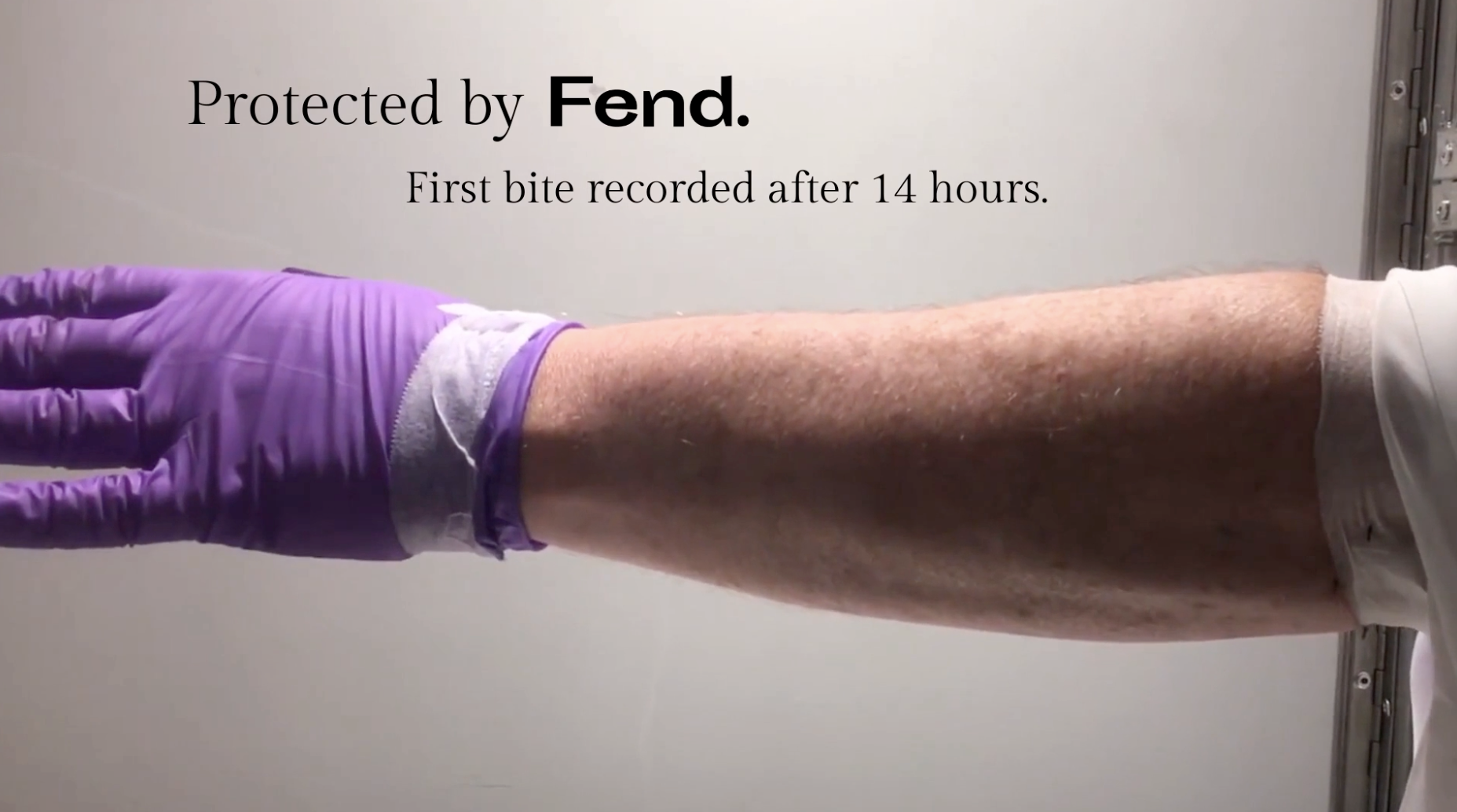 Load video: Fend arm in cage video